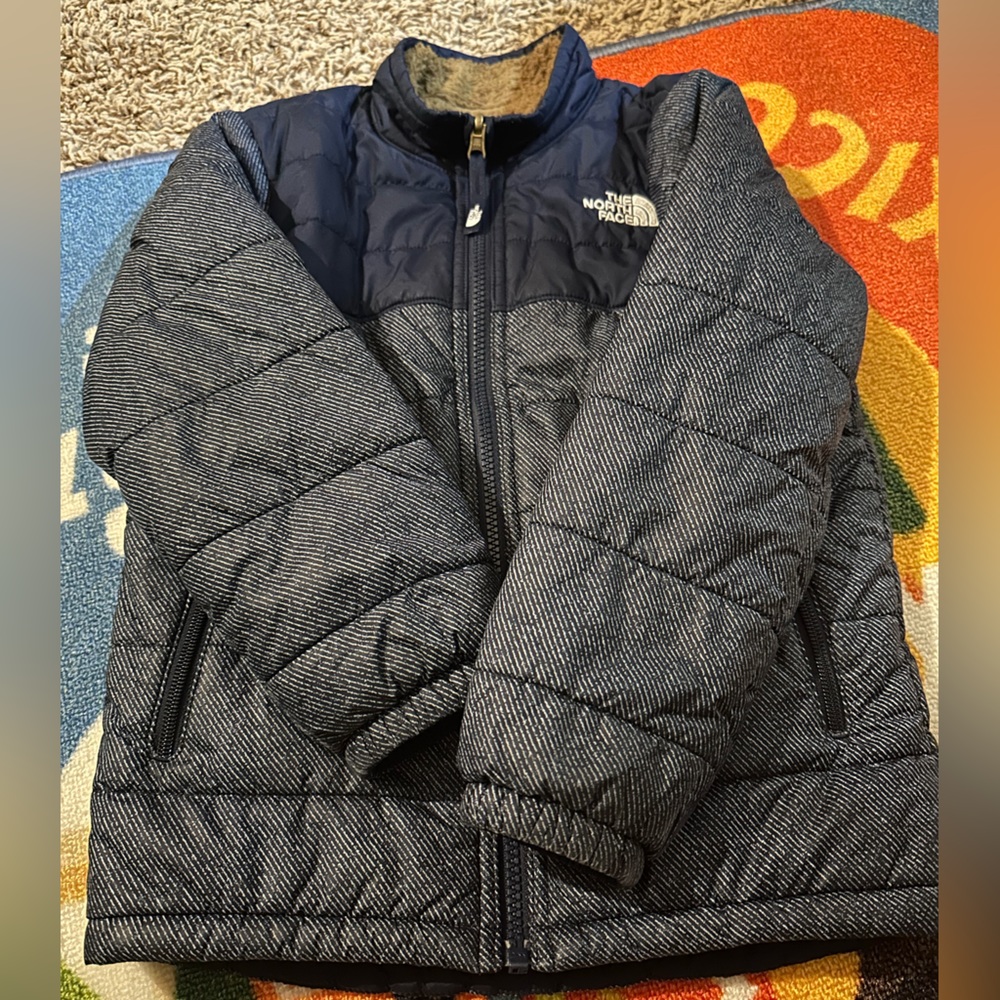 Boys The North Face winter jacket, size 6
